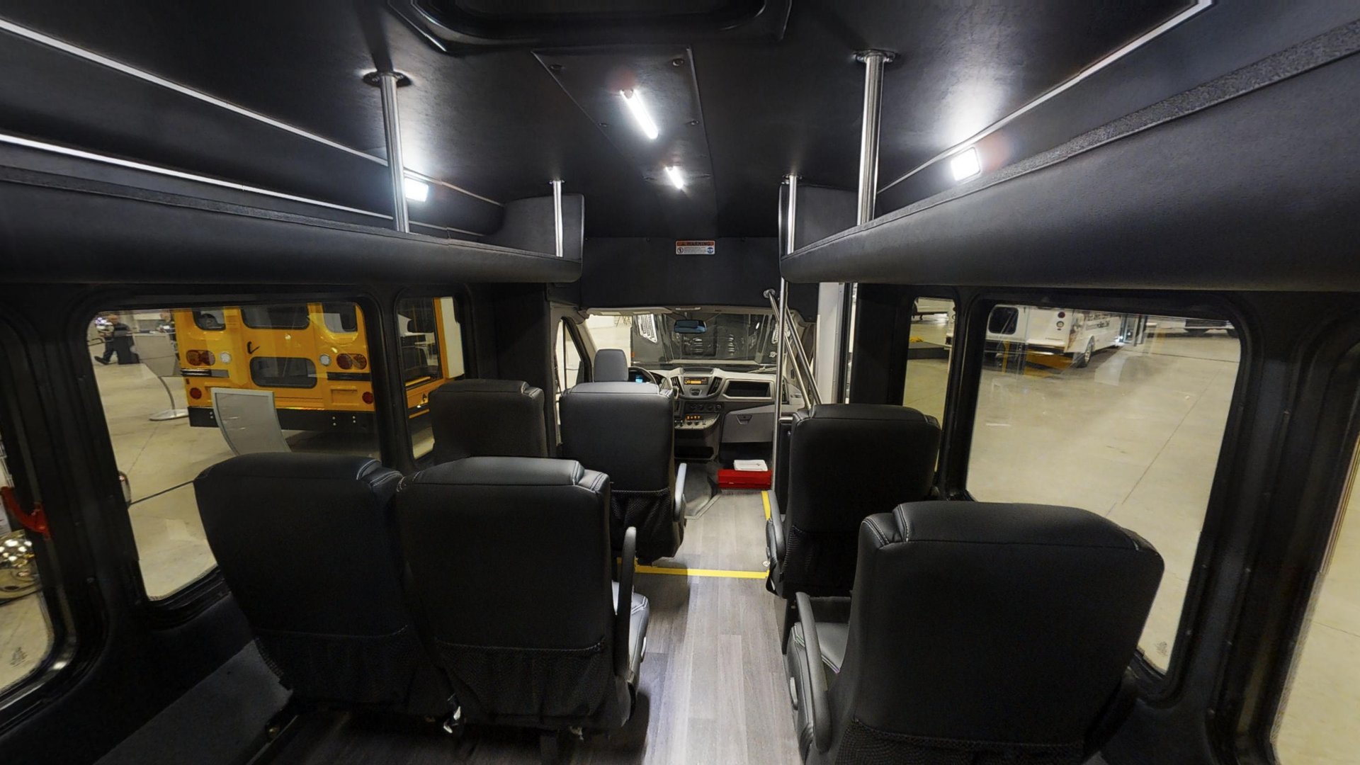 12 Passenger With Rear Luggage Plus Driver And Copilot Main Room