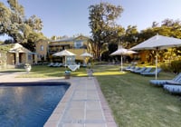 Swimming pool area - Franschhoek Country House & Villas