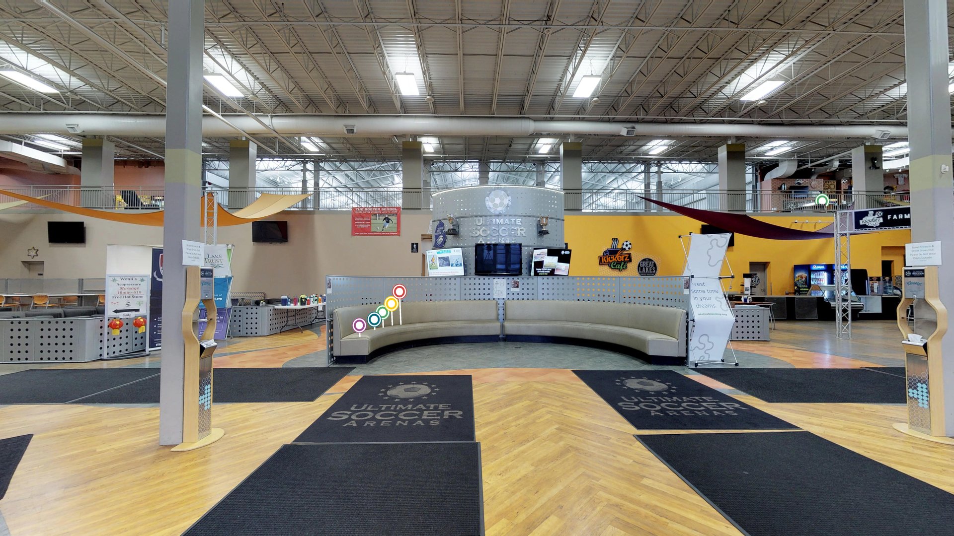 Ultimate Soccer Arenas - Pontiac Michigan - Matterport 3D Showcase