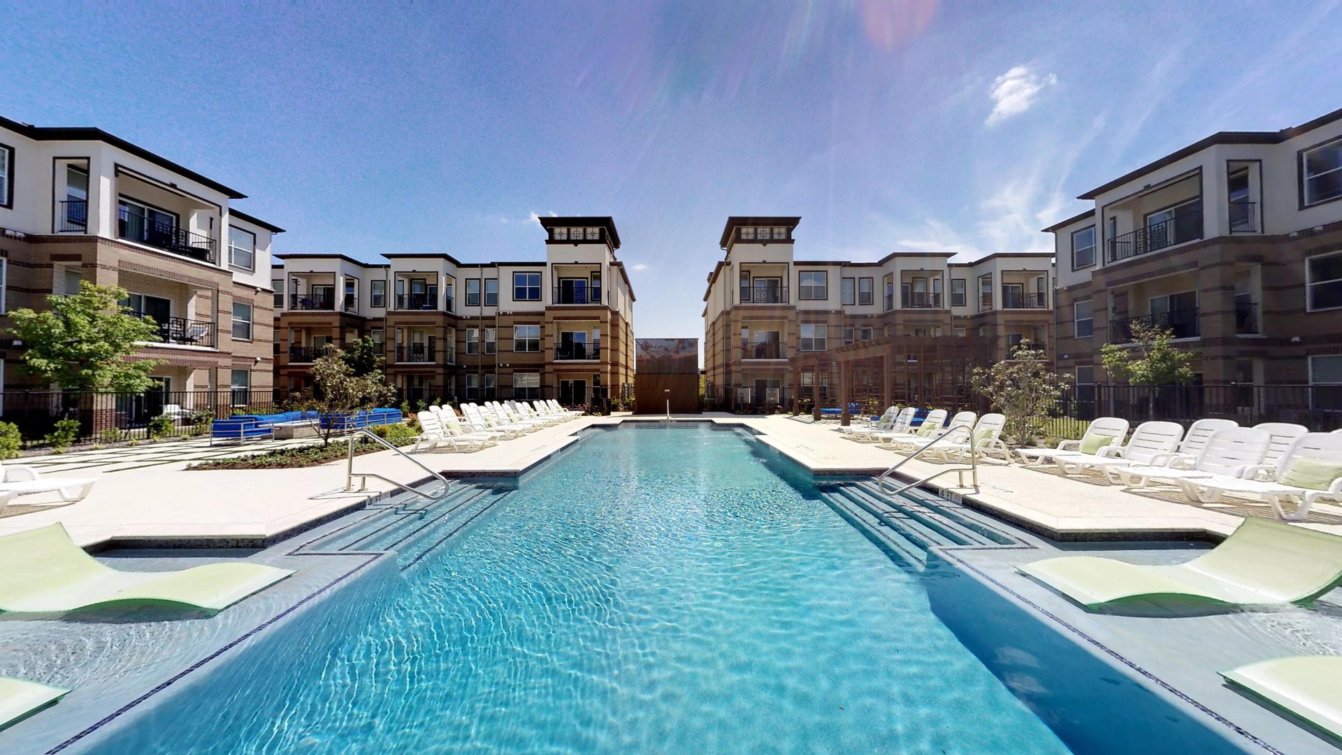 Mansions McKinney – Resort Pool & Tanning Deck