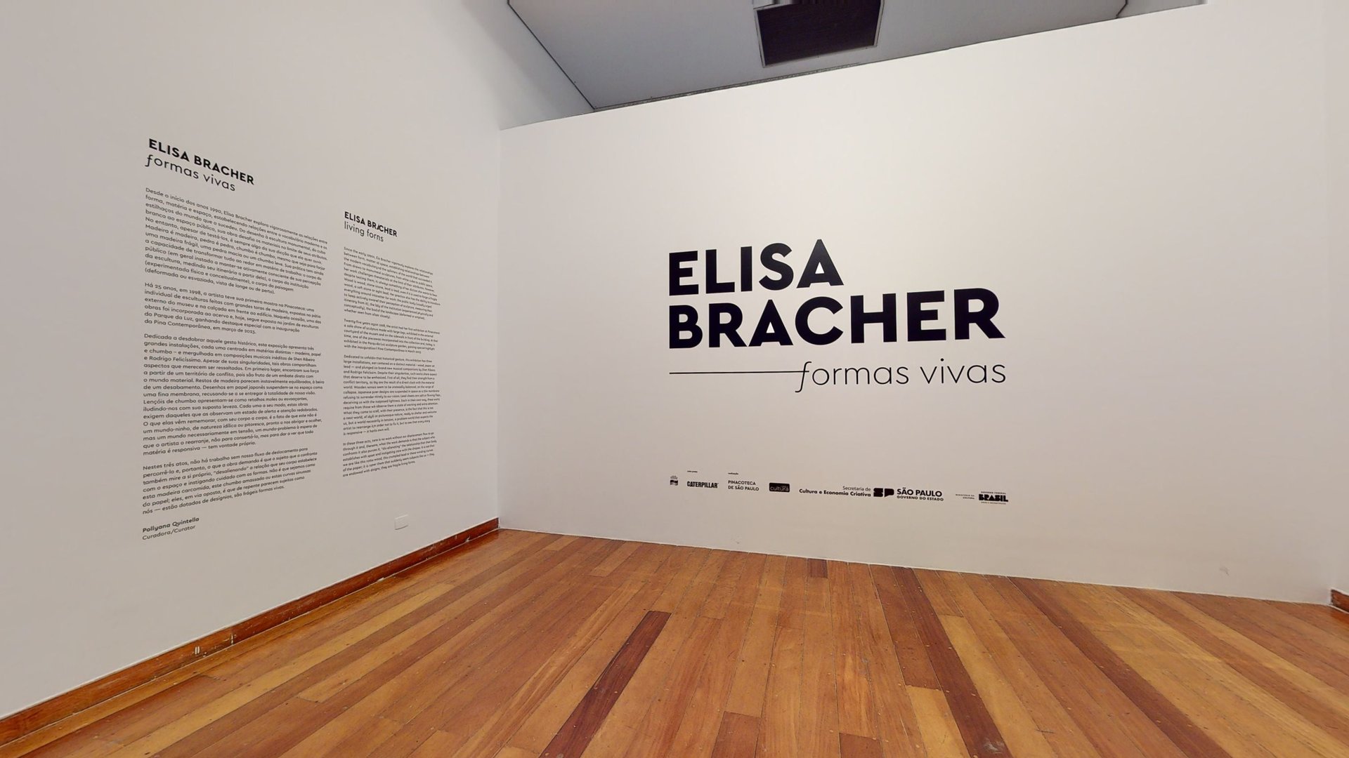 Elisa Bracher - Formas Vivas - Pina Estação - Tour Virtual